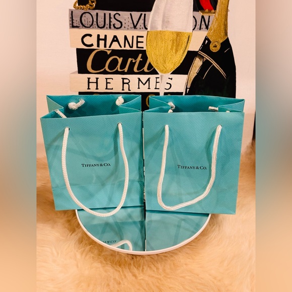 Tiffany & Co. Jewelry Shopping Bag L 6” X 5” W (Listing for 1) - Picture 3 of 7